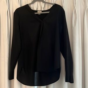 J. Crew black blouse
